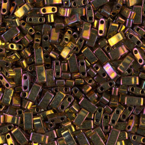 Sach 5g Half Tila 5x2.3x1.9mm Doré Irisé Métal N°462