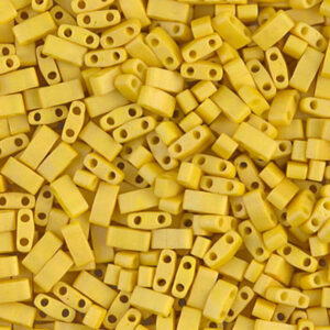 Sach 10g Half Tila 5x2.3x1.9mm Jaune Opaque Mat N°2311