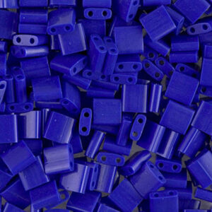 Sach 10g Tila 5x5x1.9mm Bleu Cobalt Opaque N°414