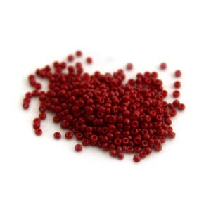 Sach 8g rocailles 11/0 Bordeaux Jujube Opaque Duracoat N°4469