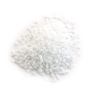 Sach 8g rocailles 11/0 Blanc Nacré Lustré N°420
