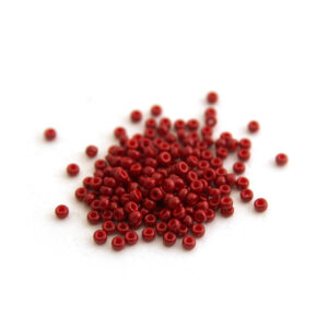 Sach 8g rocailles 8/0 Bordeaux Jujube Opaque Duracoat N°4469