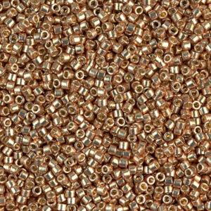 Sach 5g Délica 11/0 Champagne Galvanisé Duracoat N°1834