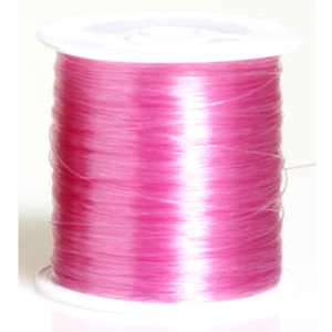 Bobine +-190M Fil nylon Rose 0.35mm