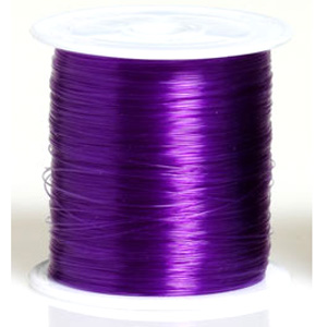 Bobine +-190M Fil nylon Mauve 0.35mm