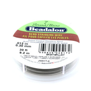 Bobine 9.20M Fil câblé 0.31mm (0.12) 7fils Acier