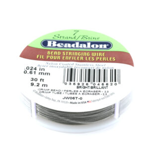 Bobine 9.20M Fil cablé 0.61mm (0.24) 7fils Acier