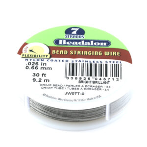 Bobine 9.20M Fil cablé 0.66mm (0.26) 7fils Acier