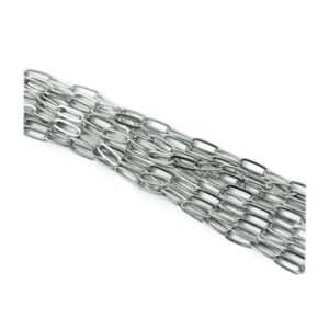Chaine forçat 4x11.2x0.75mm - 1 m, Argent