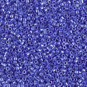 Sach 8g Délica 11/0 Bleu Cyan Opaque Lustré N°1569